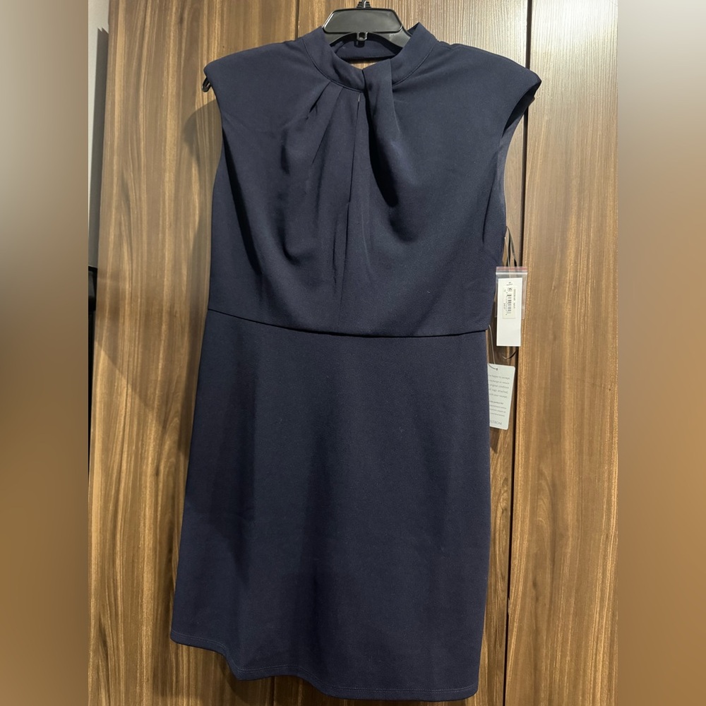 Donna Morgan Blue Midi Dress - NWT